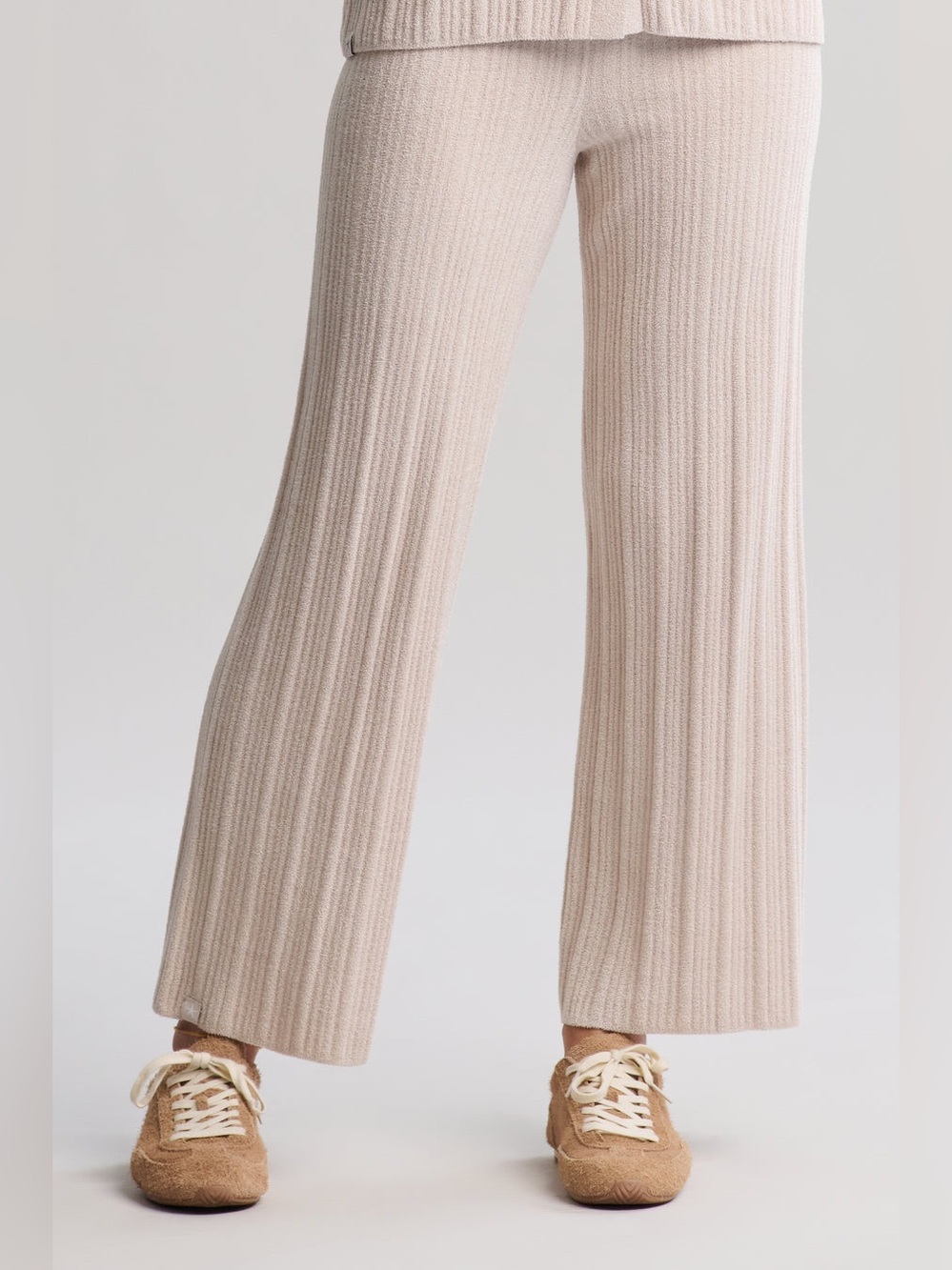 NWT Barefoot Dreams CozyChic Ultra Lite® Ribbed Ankle Pant Size S